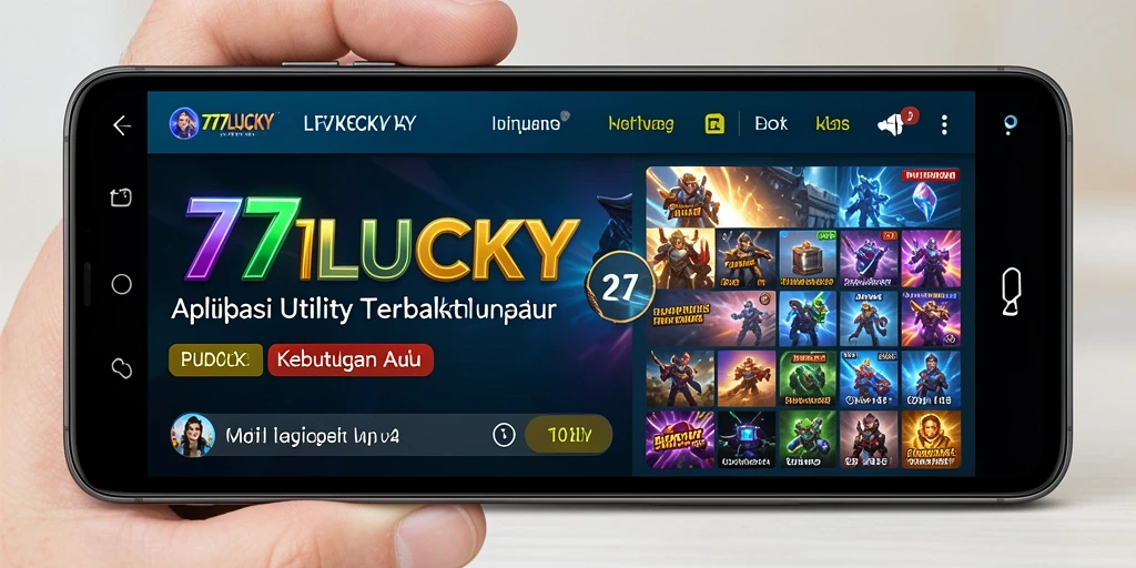 Tampilan antarmuka 777LUCKY yang bersih dan intuitif.