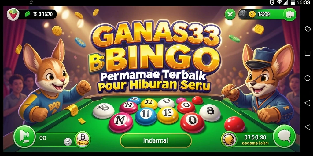 Screenshoot gameplay yang menampilkan keseruan bermain Bingo.