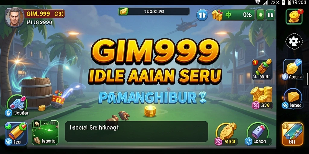 Screenshot GIM999 memperlihatkan gameplay seru yang mengasyikkan.