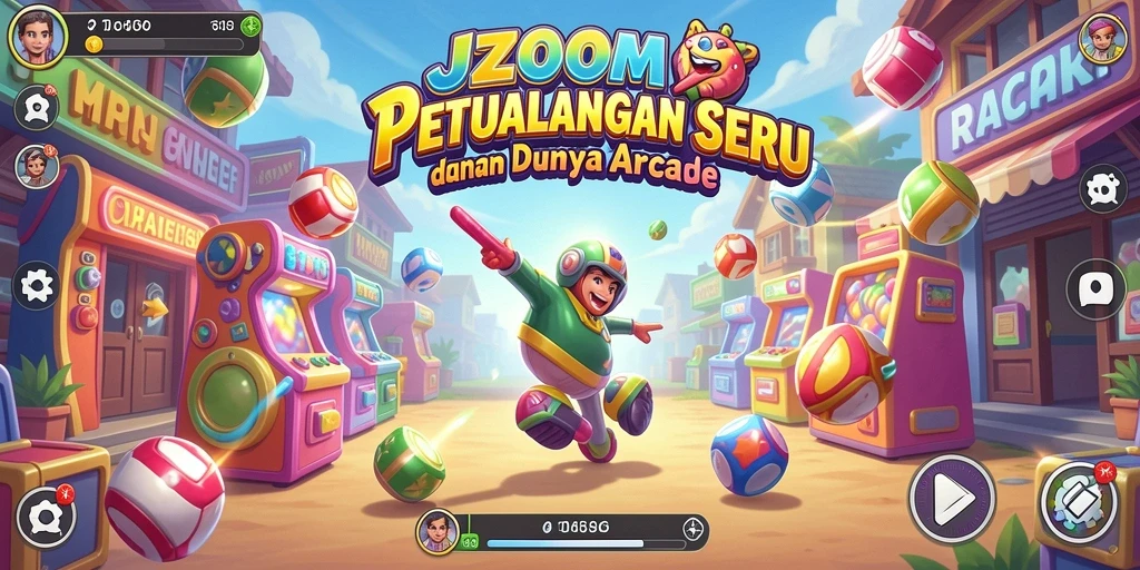 Tampilan seru gameplay J200M yang menyenangkan dan penuh tantangan.