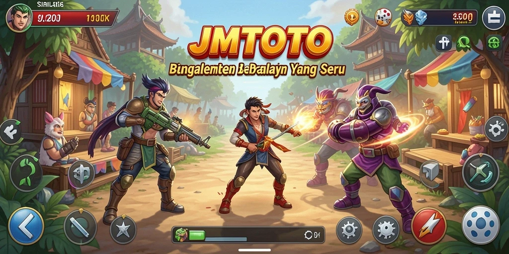 Tampilan gameplay JMTOTO yang menarik dalam simulasi kehidupan.