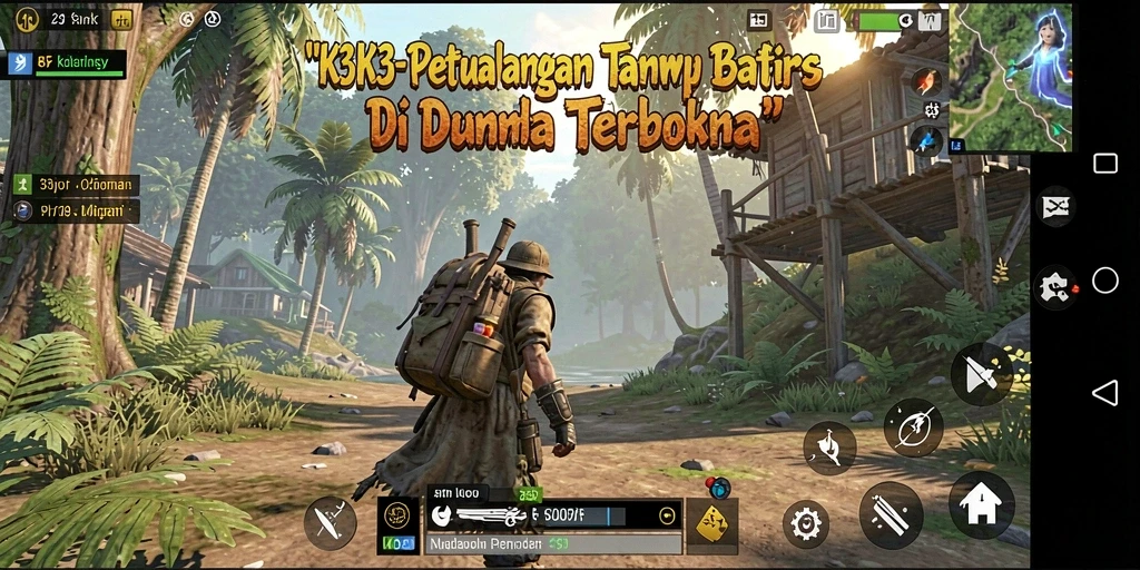 Gameplay K3K3 yang menakjubkan di dunia terbuka.