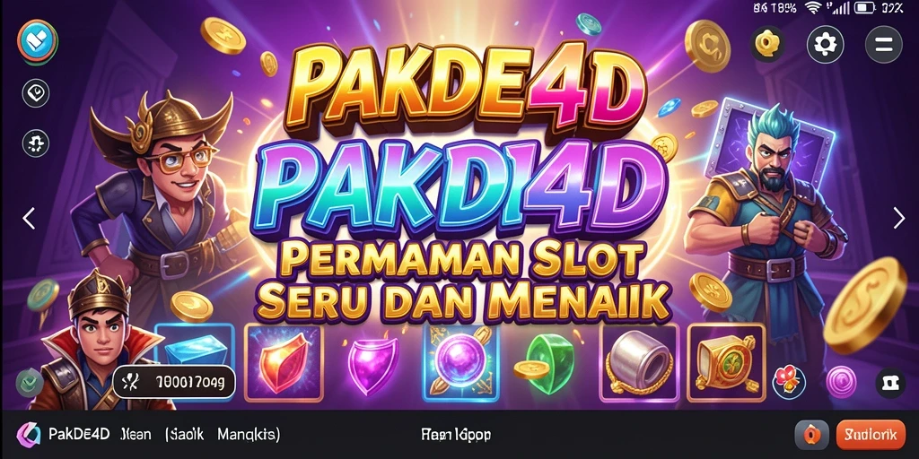 Tampilan gameplay Slot yang mengasyikkan dan penuh warna.