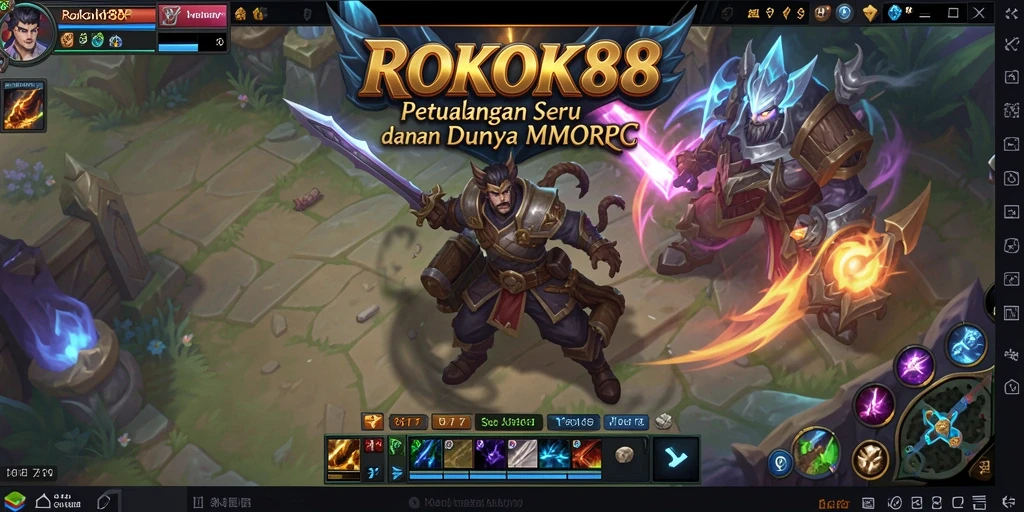 Tampilan gameplay menarik ROKOK88 dengan aksi seru dan grafis yang memukau.